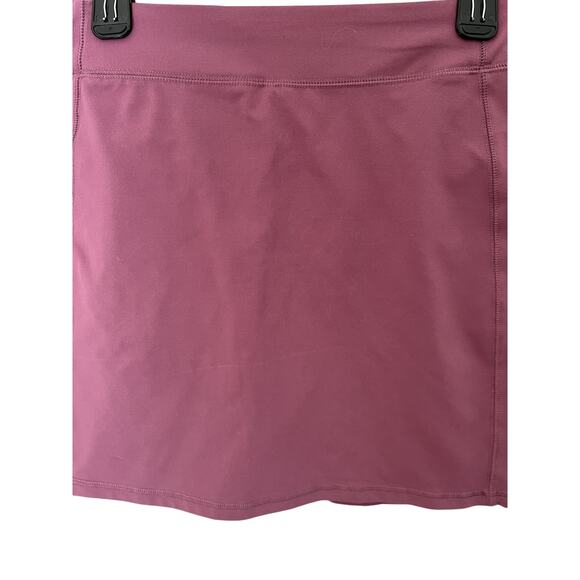 Land's End Women Skort S Mauve Pocket Activewear Golf  Tennis Pickleball - Picture 3 of 5